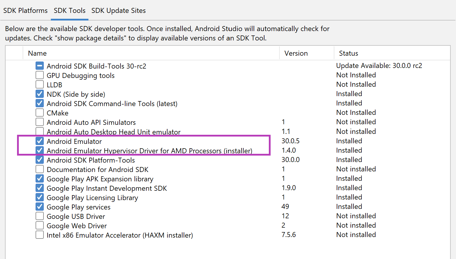 how to use android studio emulator on amd