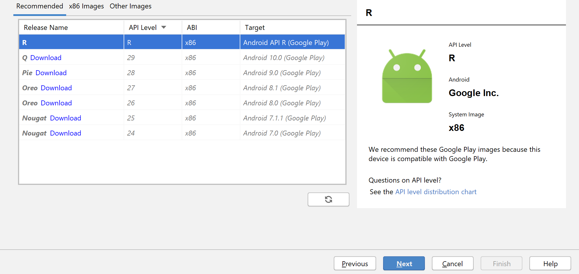 Running a performant android emulator for Window 10, AMD processor and RX580 GPU